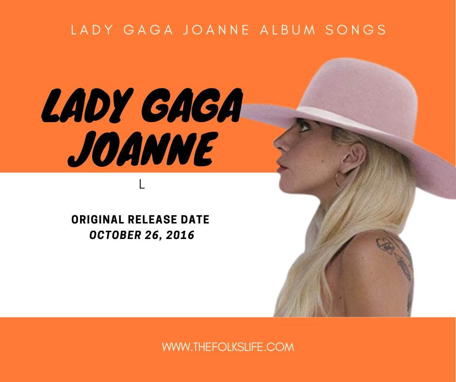 Lady Gaga Joanne album